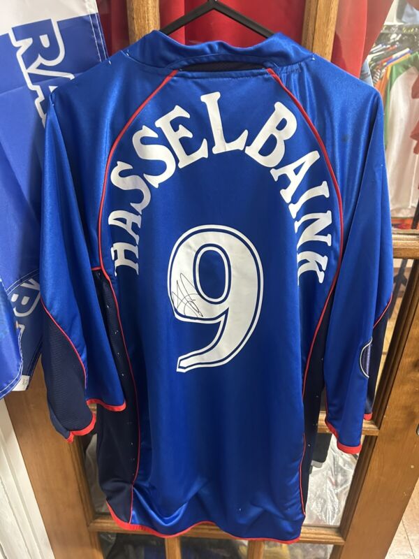 mens football shirt original Jimmy Floyd Hasselbaink Middlesbrough UEFA Cup Xxxl for sale on Ebay