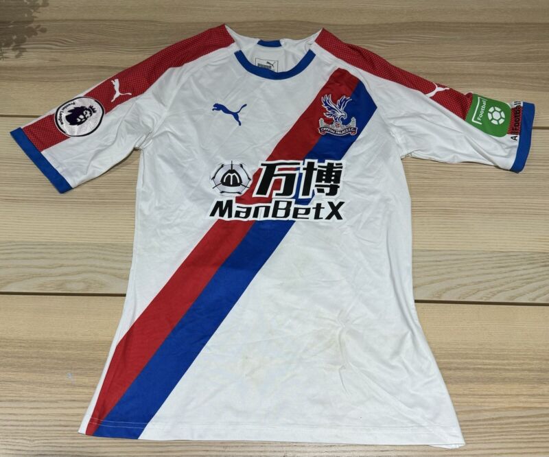 CRYSTAL PALACE - Andros Townsend  10 Match Worn Football Shirt  2019/2020 Season for sale on Ebay