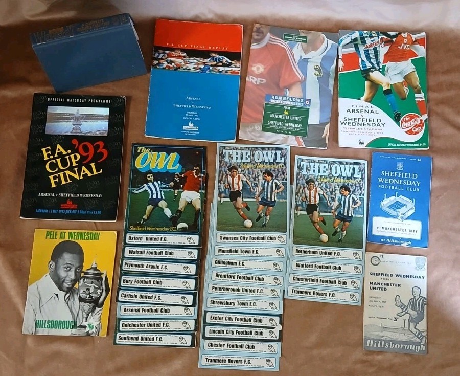 Job Lot Of Vintage Sheffield Wednesday Programmes Leaflets Book 1960's   U2S4 for sale on Ebay