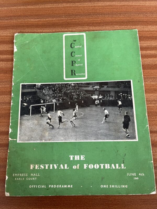 Festival Of Football 1949 Brentford Charlton Chelsea Derby Spurs West Ham Wolves for sale on Ebay