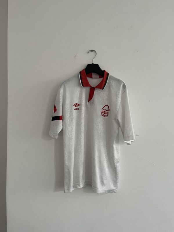 Ultra Rare Original Nottingham Forest 1989/1990/1991 Away Football Shirt Small for sale on Ebay