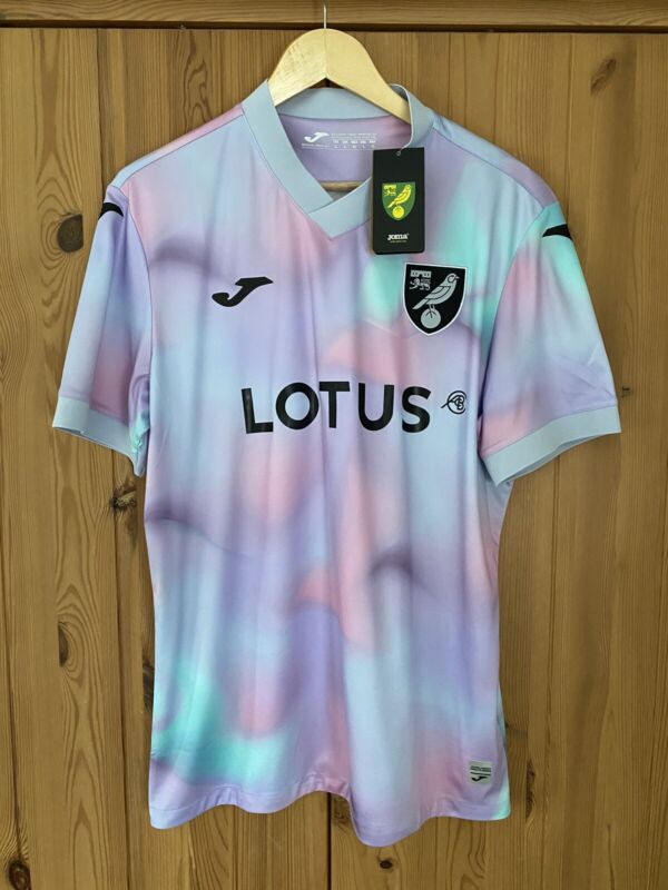 Norwich City 2022/23 Joma Third Kit Large New With Tags RARE for sale on Ebay