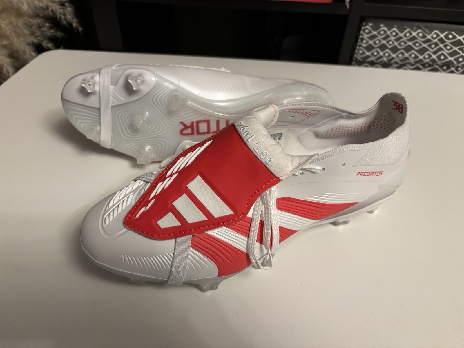 Replica Adidas Predator Football Boots Size 8, Brand New, Unworn! for sale on Ebay