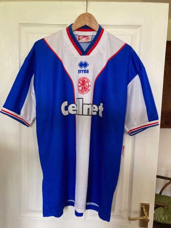 Middlesbrough FC replica shirt XL (see pics for sizing) immaculate for sale on Ebay