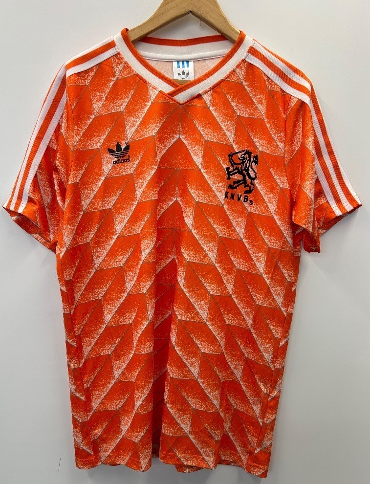 MENS ADIDAS NETHERLANDS KNVB GULLIT 10 Home 1988 Shirt Large - CG N05 for sale on Ebay