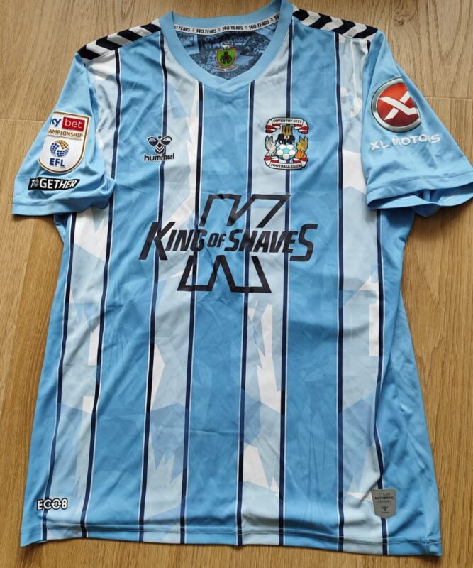 Coventry City shirt Matt Godden match worn/issue player shirt 2023/24 for sale on Ebay