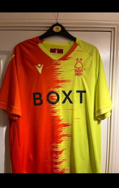 Nottingham Forest 2021/22 3rd Macron Football Shirt - Size XL for sale on Ebay