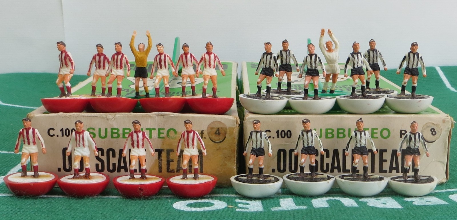 SUBBUTEO 2 HW TEAMS REF 4 STOKE & REF 8 NEWCASTLE, IN ORIGINAL NUMBERED BOXES. for sale on Ebay
