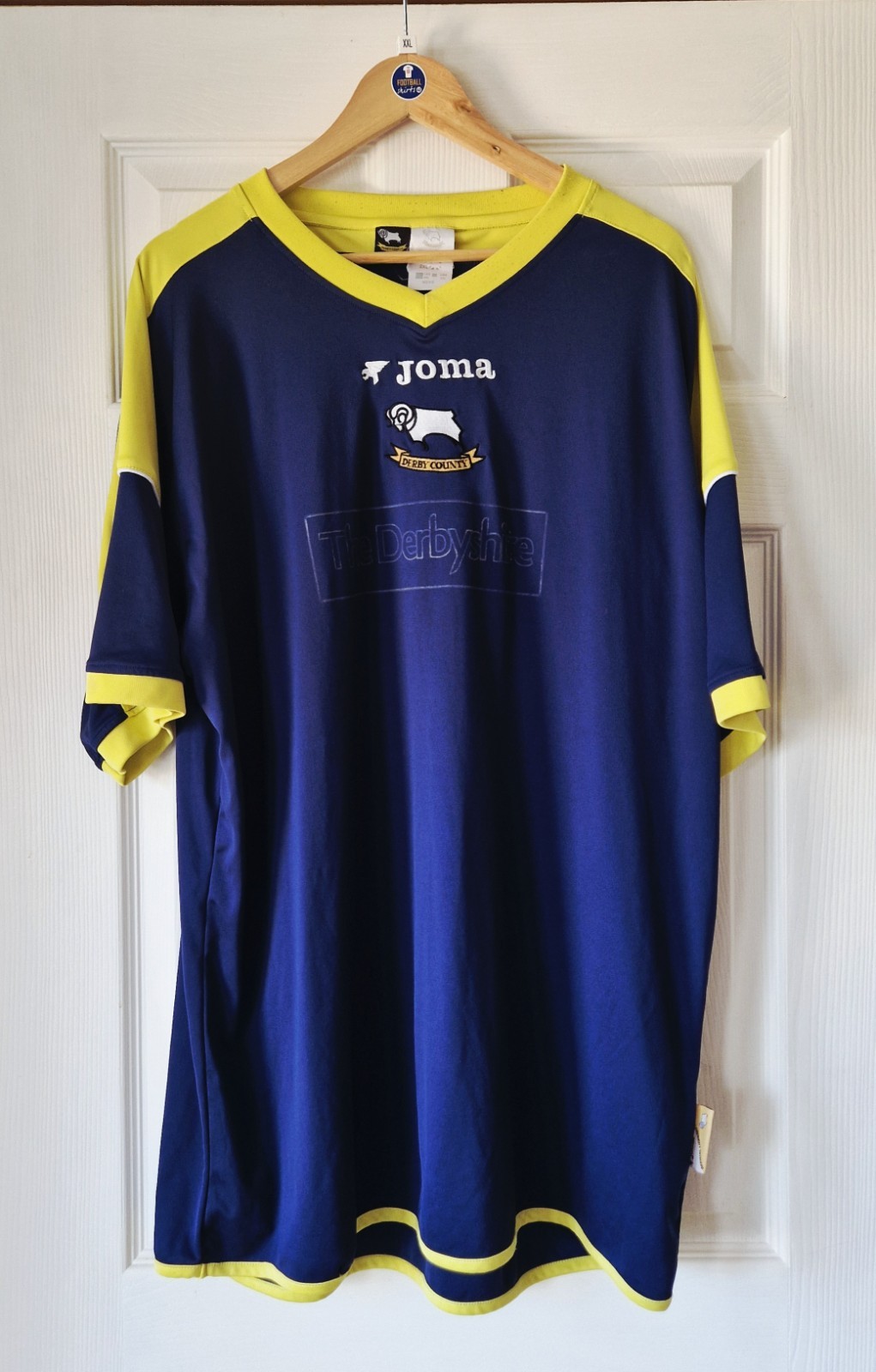 ORIGINAL DERBY COUNTY VINTAGE AWAY FOOTBALL SHIRT JERSEY 2005/06 - ADULT 2XL for sale on Ebay