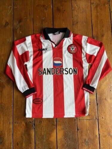 Vintage Southampton FC Football Shirt 1995/1997 Pony Retro for sale on Ebay