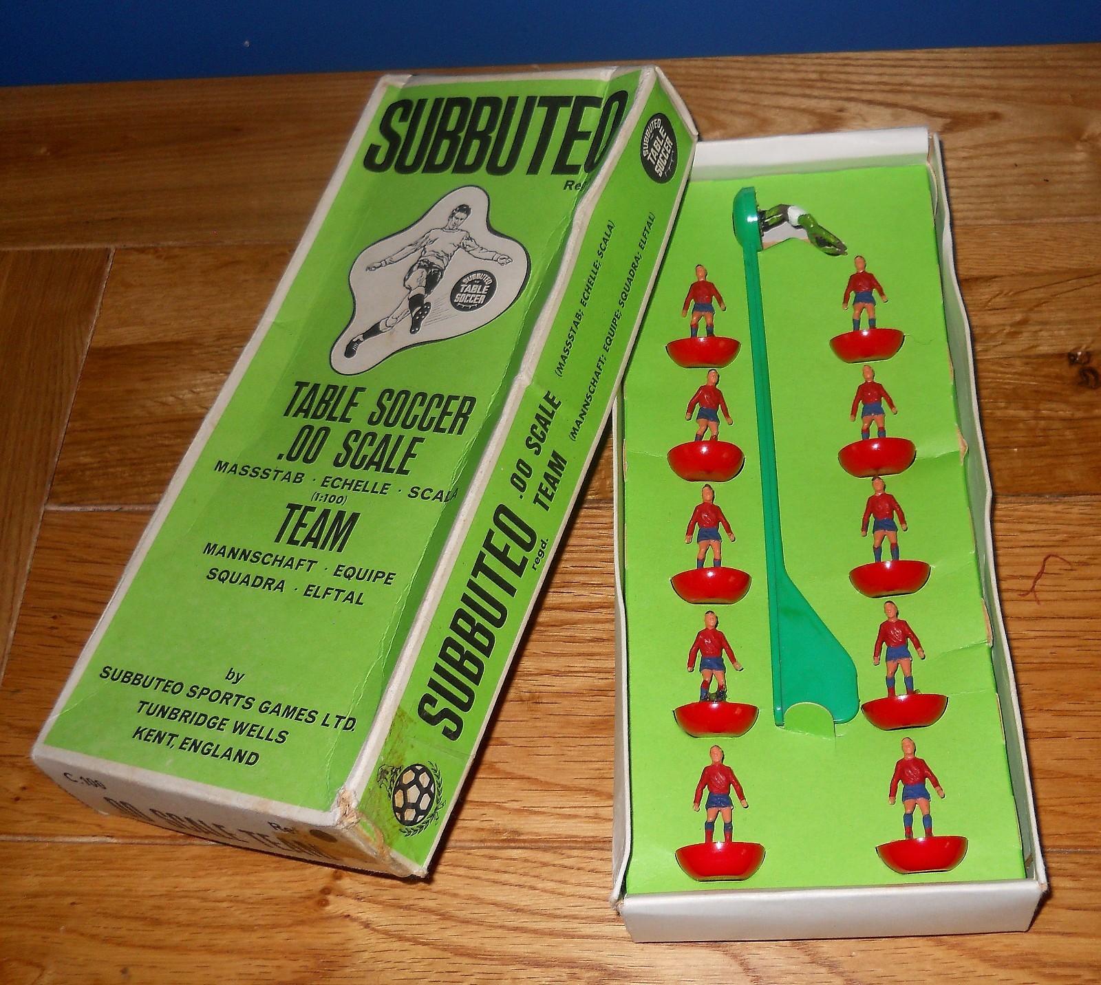 Vintage Subbuteo HW International Team SPAIN Ref 48 with Box for sale on Ebay
