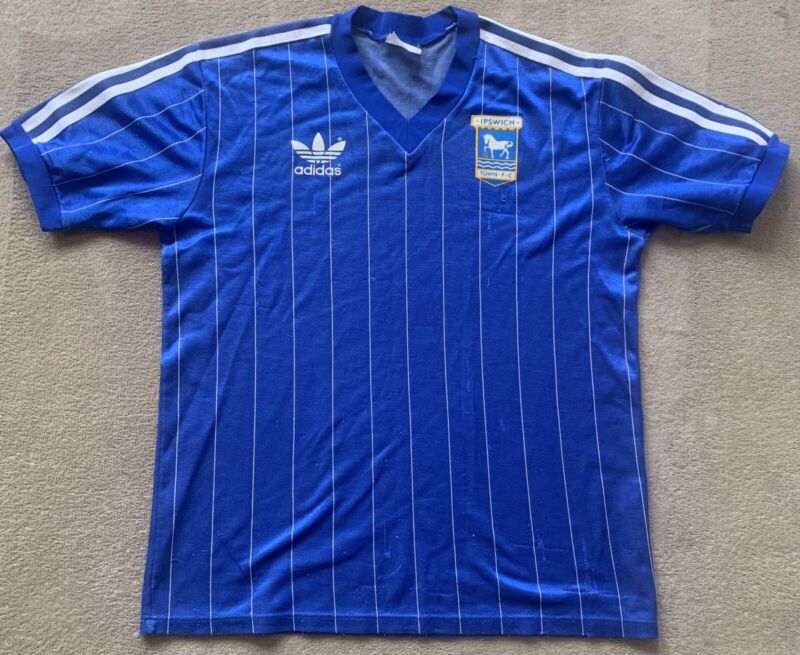 Ipswich Town 1981 to 1984 home shirt - Medium - Adidas  for sale on Ebay