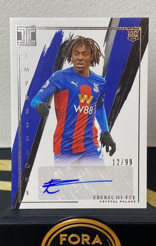 2020 Panini Impeccable Impressions Eze RC Auto Crystal Palace /99 Rookie SP MINT for sale on Ebay