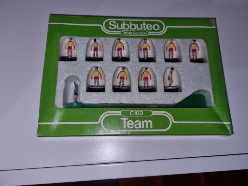 Subbuteo Table Soccer C100 Team 354 Watford Accessories for sale on Ebay