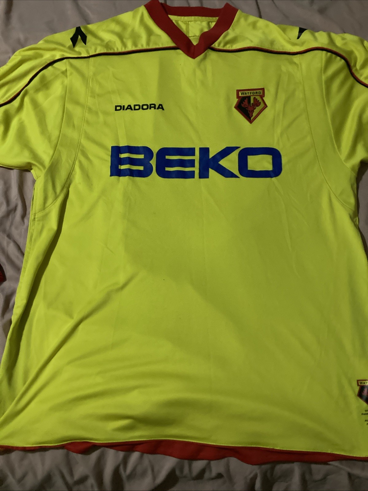 Watford FC Shirt - 2008/09 Season - XL for sale on Ebay