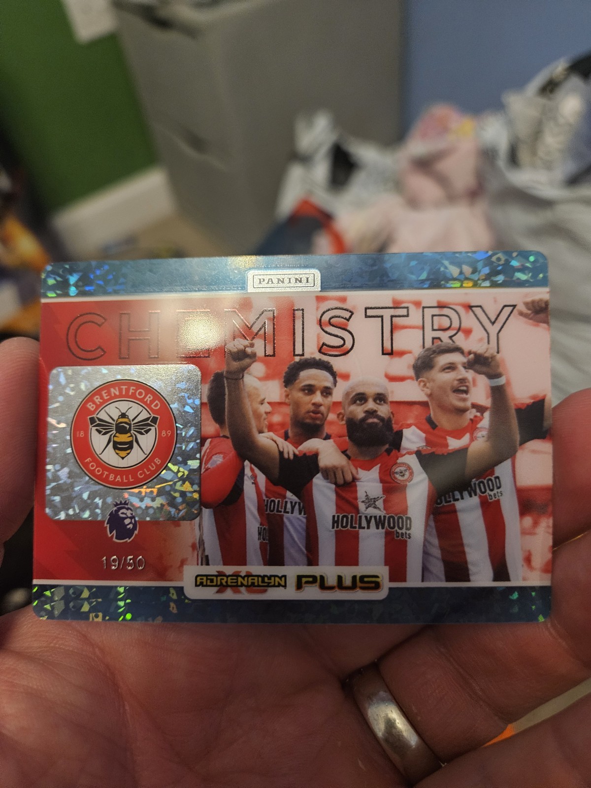 Panini Premier League Adrenalyn Plus 2025 Brentford Chemistry Parallel Card /50 for sale on Ebay