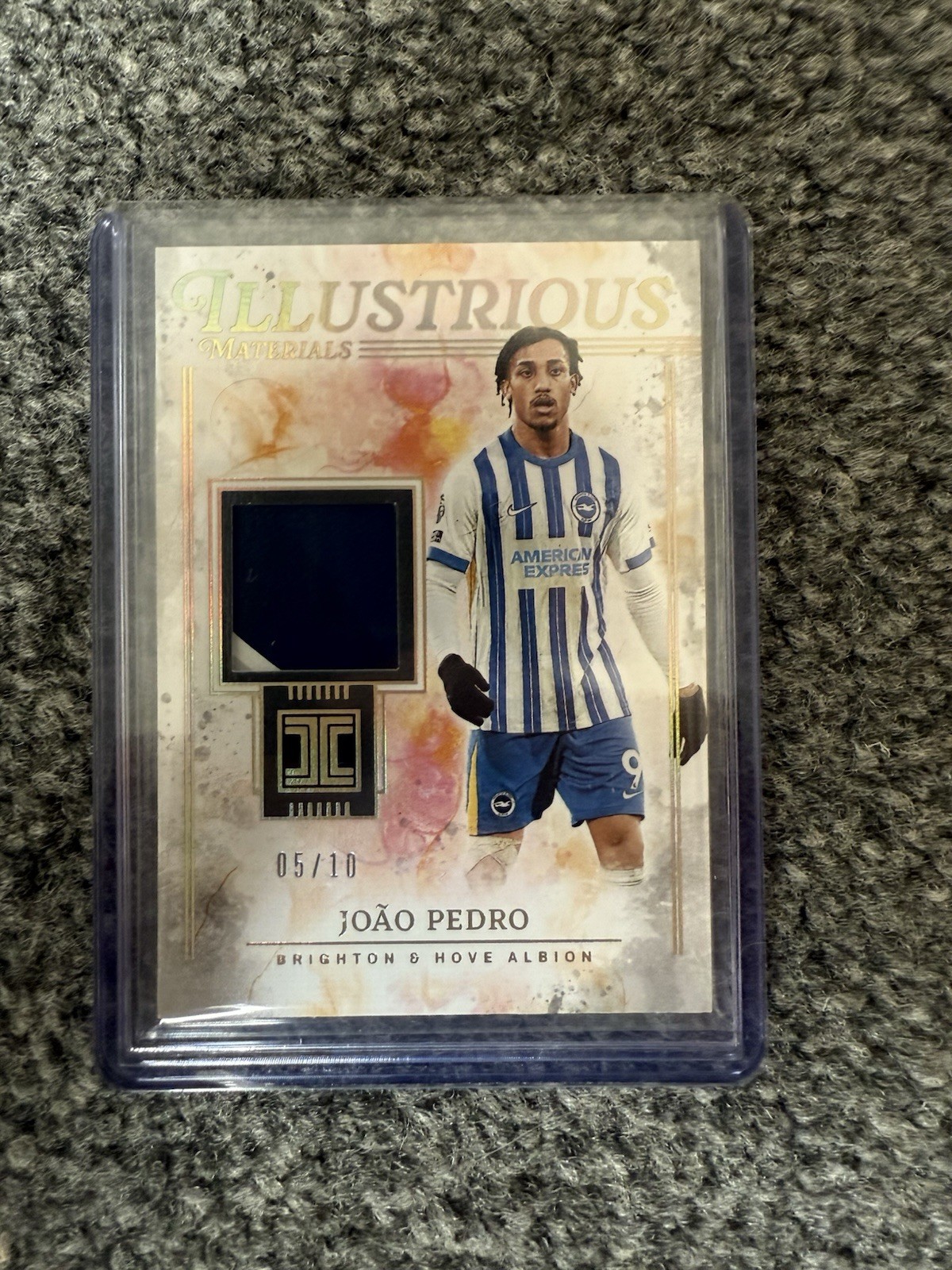 Joao Pedro /10 Patch Panini Impeccable Brighton Chelsea Brazil for sale on Ebay
