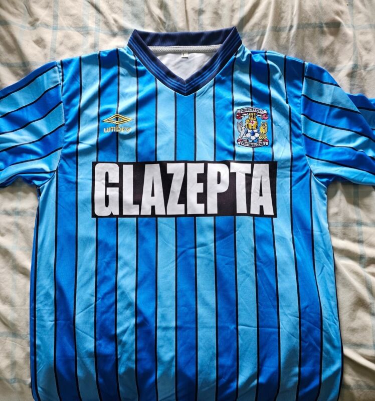 coventry city football shirt large for sale on Ebay