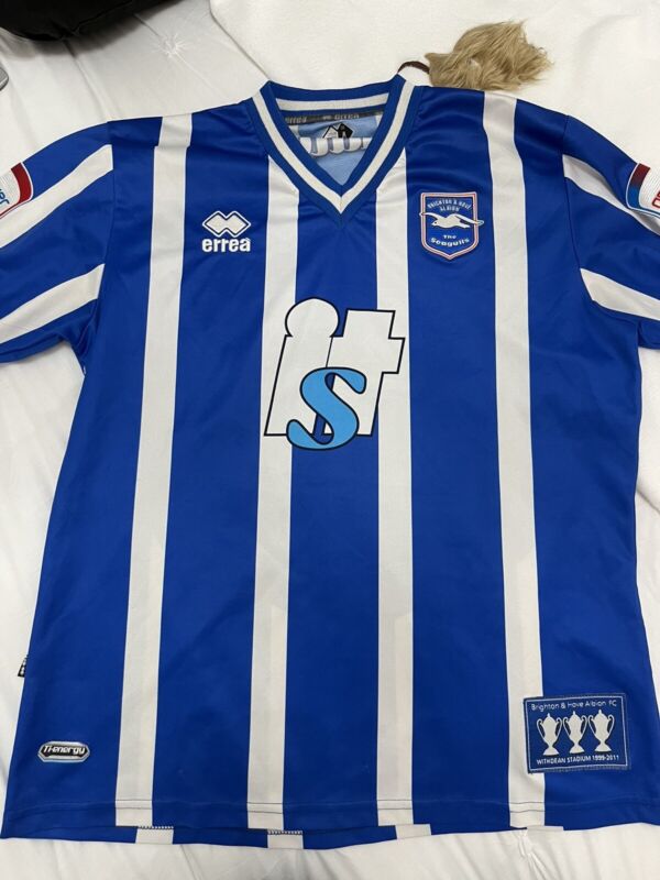 Brighton And Hove Albion Home Shirt 2010-11 Size M - Calderon 14 for sale on Ebay