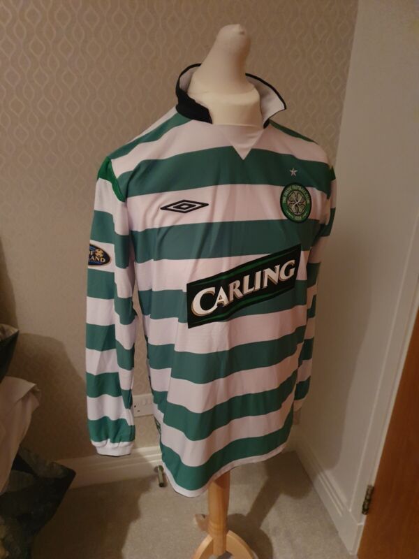 Match Worn Celtic Shirt for sale on Ebay