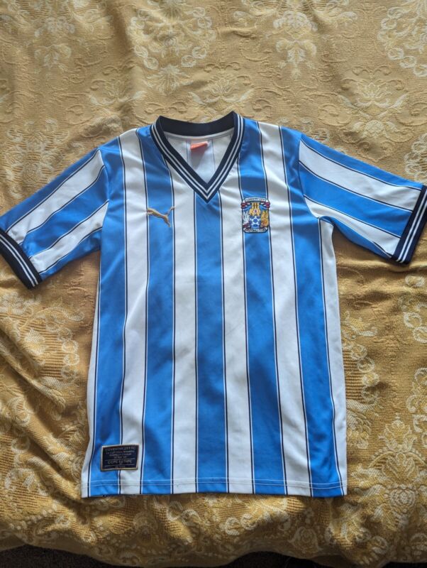 Coventry City Vintage 1987 Puma FA Cup Shirt  for sale on Ebay