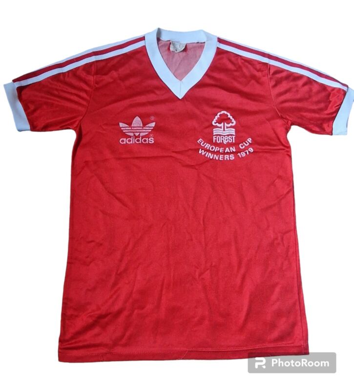 Nottingham Forest  Home Football Shirt 1979  Small .Authentic   for sale on Ebay