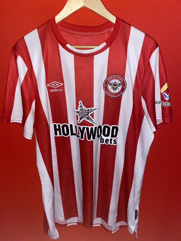 Brentford Umbro Official 2022 Home Football Shirt Mens XL for sale on Ebay
