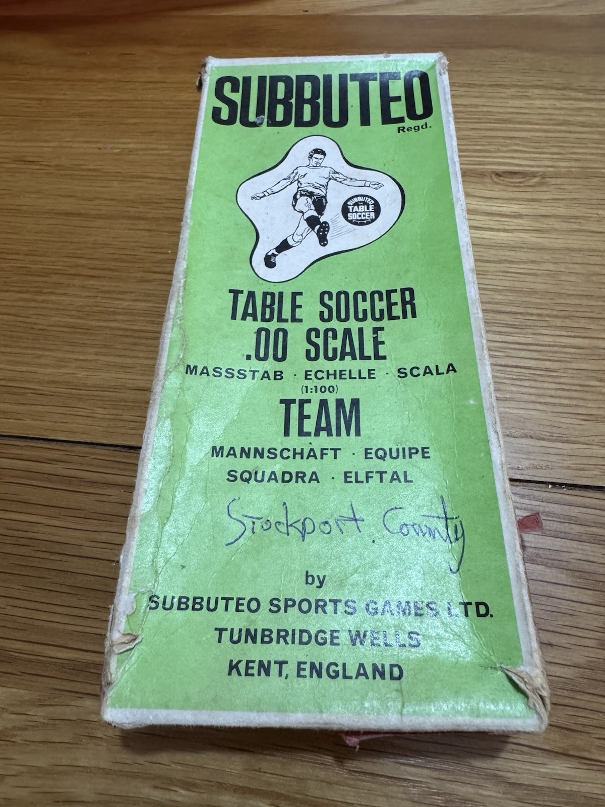 Subbuteo Birmingham City Carlisle  Heavyweight HW Team Ref 101 Original Box for sale on Ebay