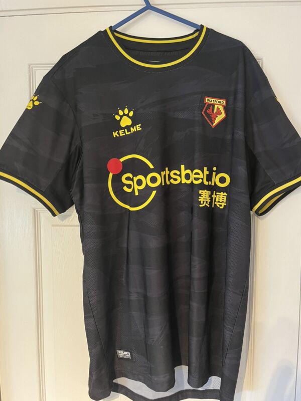 Watford FC 2020/2021 Away Shirt - Medium for sale on Ebay