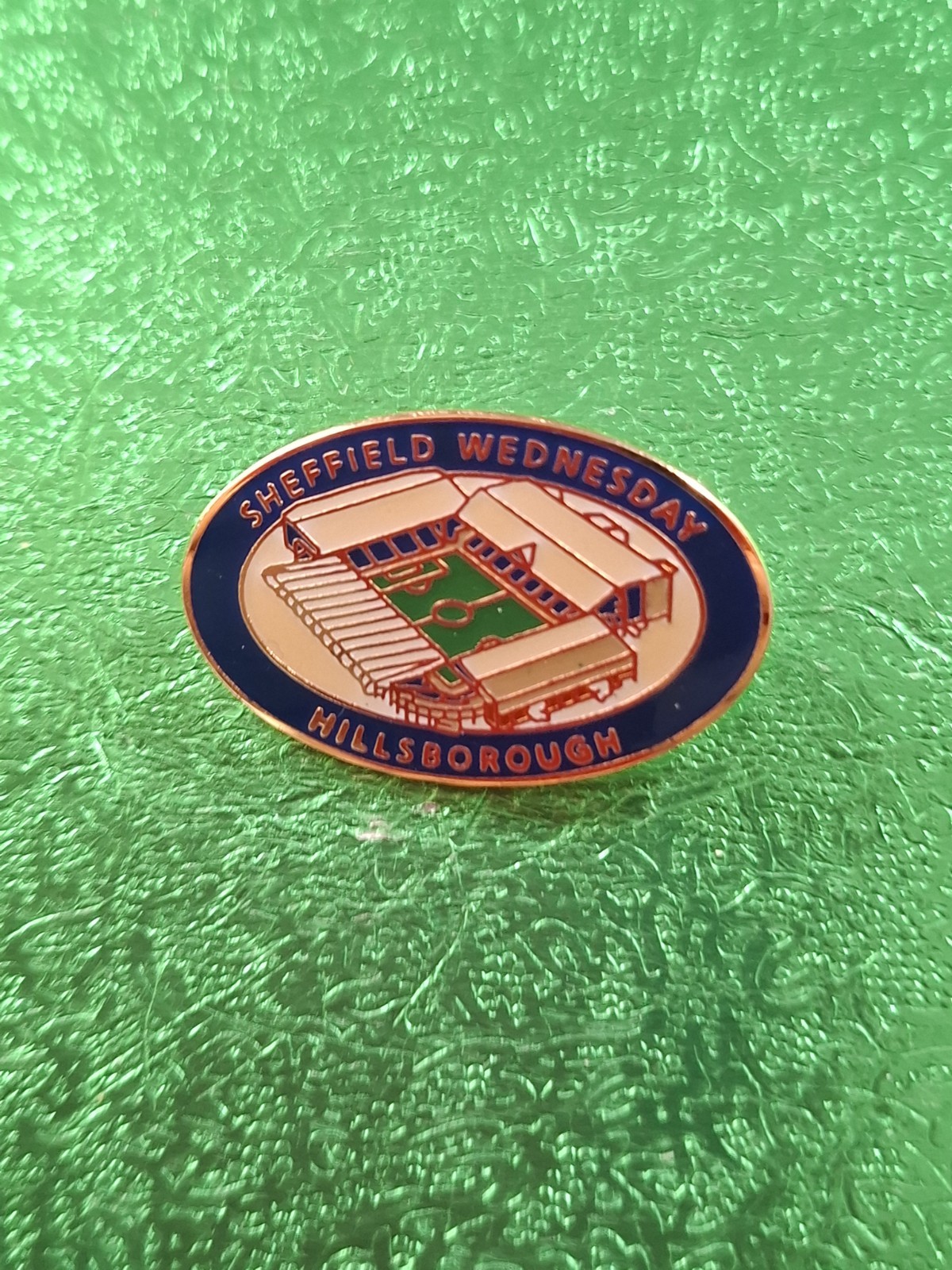 Sheffield Wednesday Oval Ground Badge Mint Condition for sale on Ebay