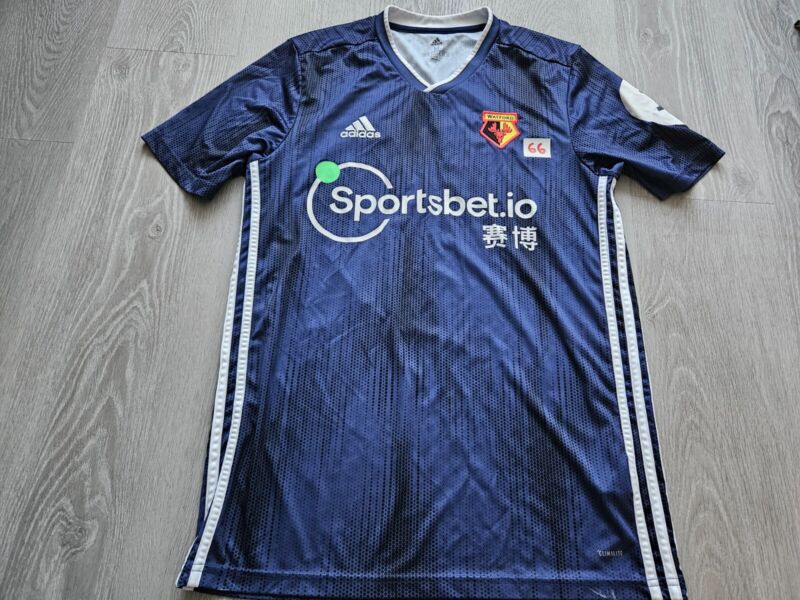 Mens adidas Watford Away football shirt 19/20 Size M for sale on Ebay