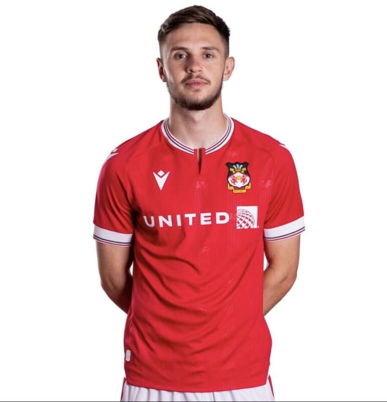 WREXHAM AFC 2023/24 Official Macron HOME SHIRT L Brand New - with Tags - Sealed for sale on Ebay