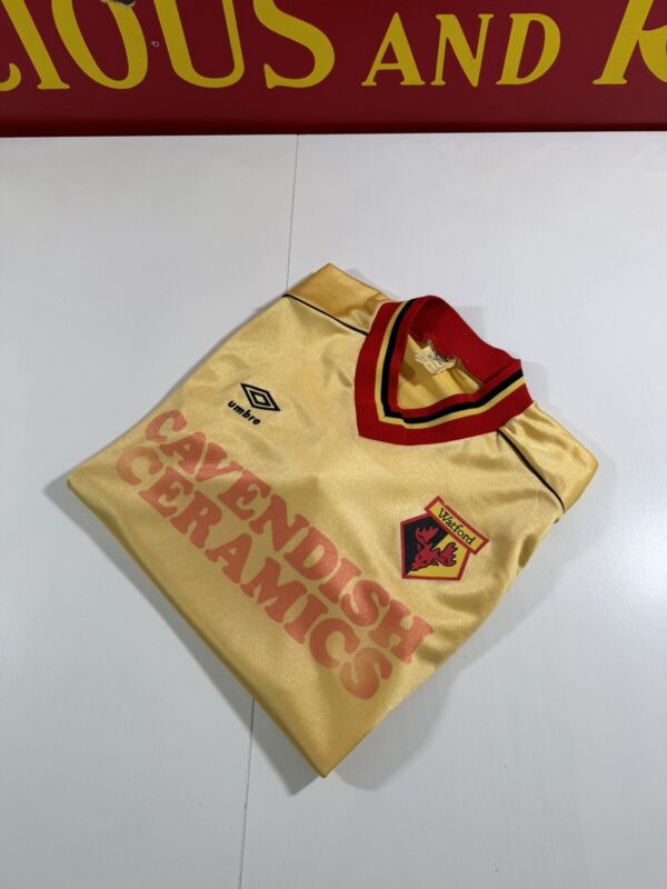 Authentic Umbro Watford 1984-85 Home Shirt. Size Medium  for sale on Ebay