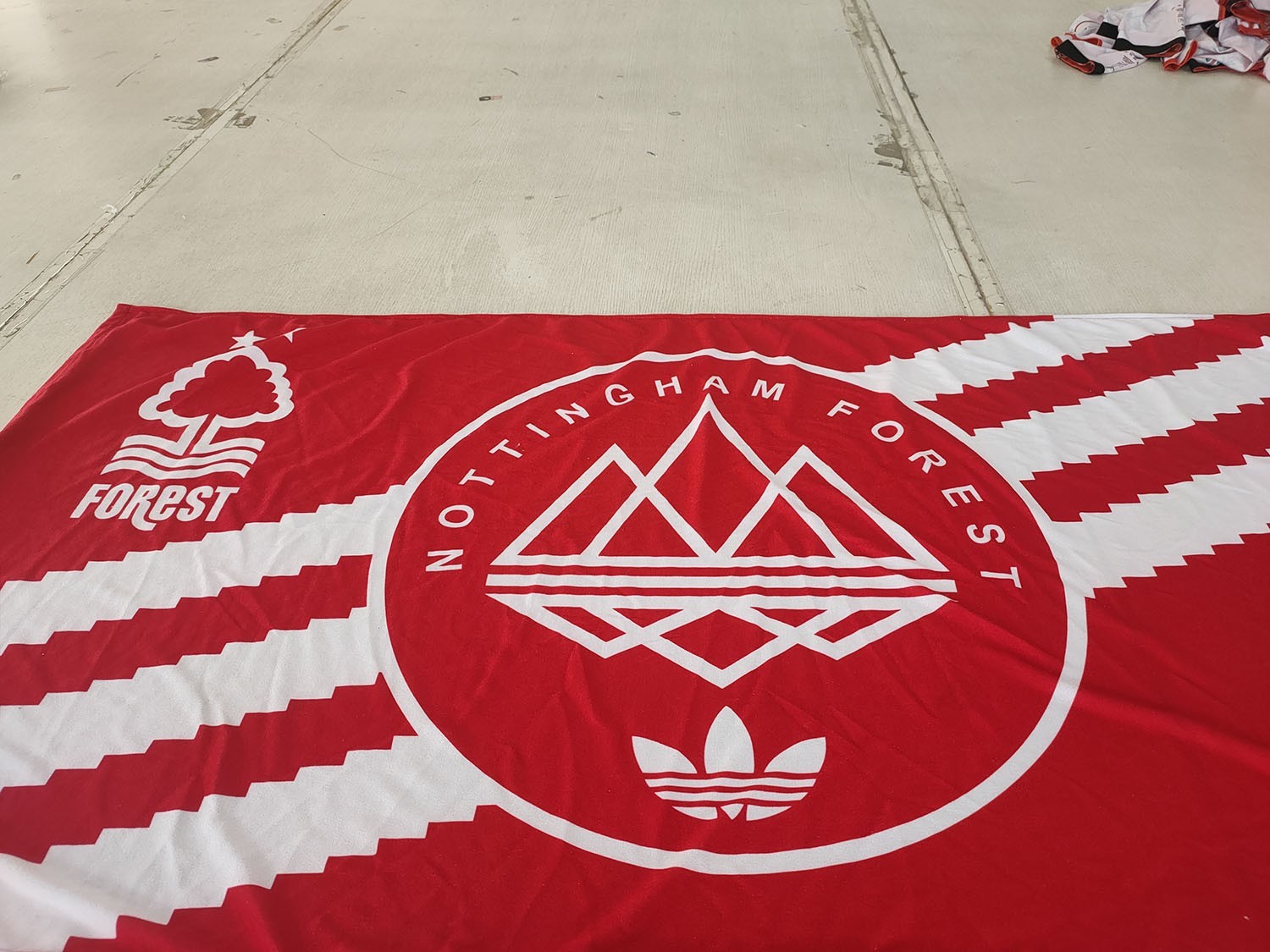 Nottingham forest Adidas Spezial  Beach Towel  for sale on Ebay