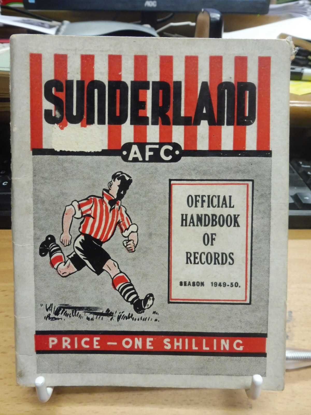 Sunderland AFC Official Handbook of Records Season 1949-50 for sale on Ebay