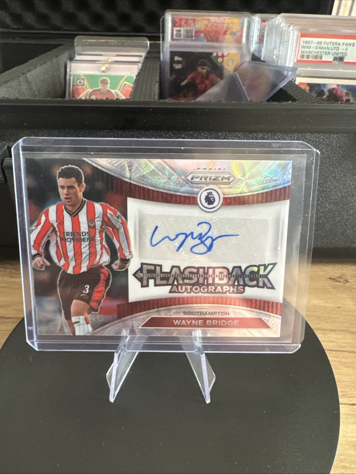 Wayne Bridge Auto 2022-23 Panini Prizm Premier League Southampton Flashbacks for sale on Ebay