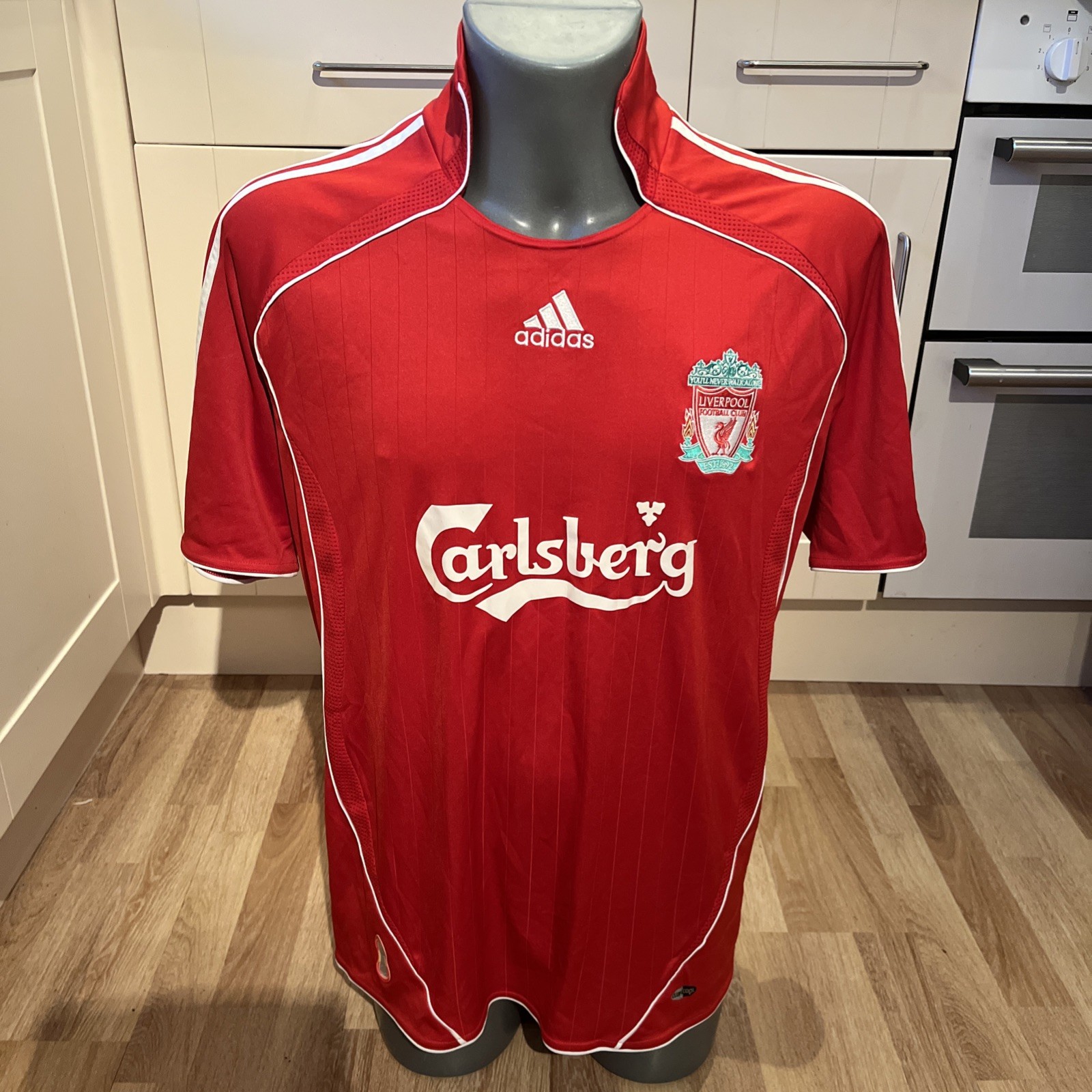 Original Liverpool FC home shirt  2006-2008 Size L Mens excellent condition  for sale on Ebay