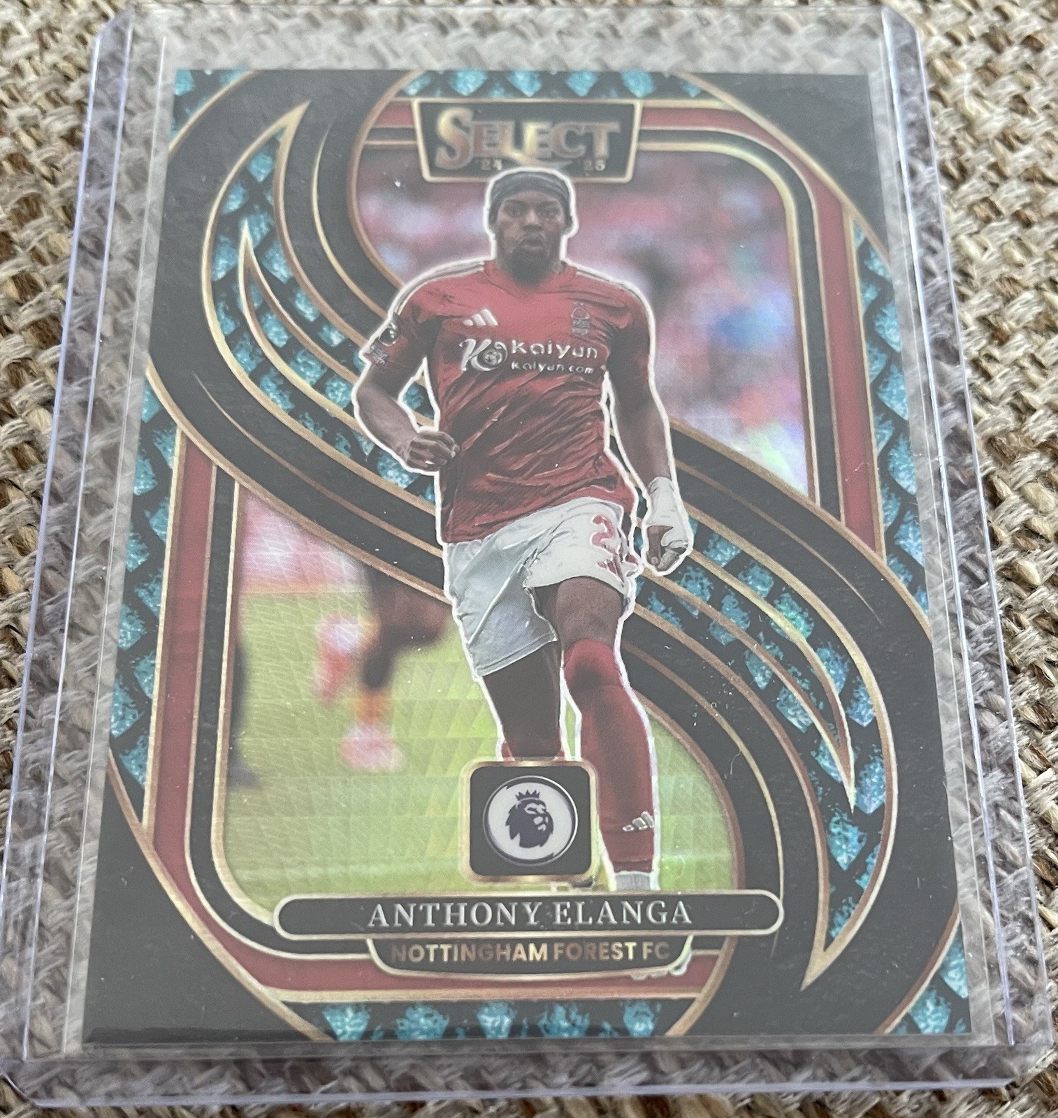 Anthony Elanga Panini Select 2024/25 Jade Dragon Scale 39/48 Nottingham Forest for sale on Ebay