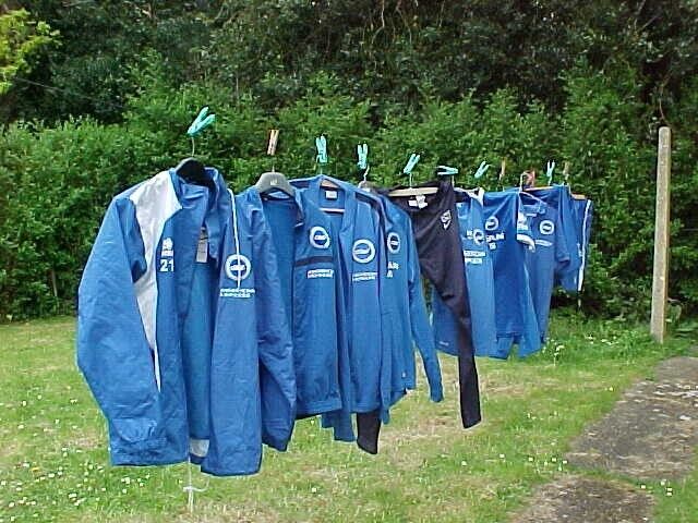 JOB LOT BRIGHTON & HOVE ALBION FC UNDER 18's 23's FOOTBALL SHIRTS SHORTS SIZE M for sale on Ebay