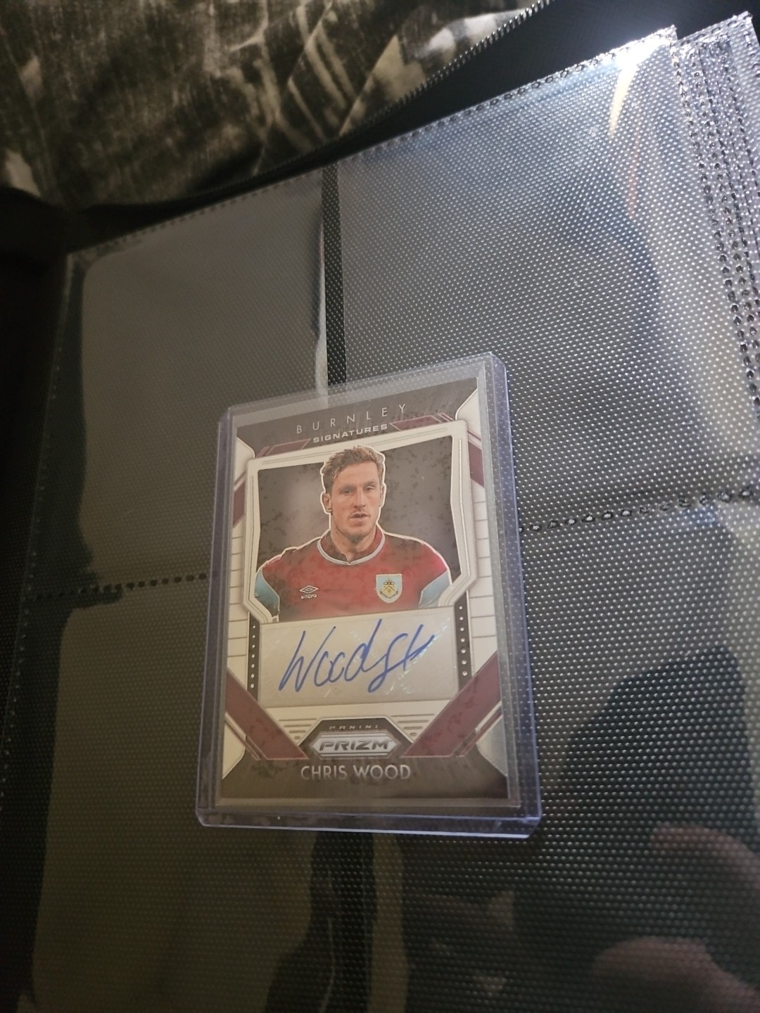 Panini Prizm 2020-21  Chris Wood Autograph Burnley for sale on Ebay