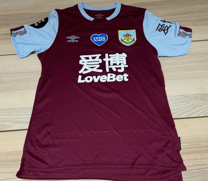 Burnley - Gudmundsson 7 Match Worn Football Shirt Covid NHS Black Lives Matter  for sale on Ebay