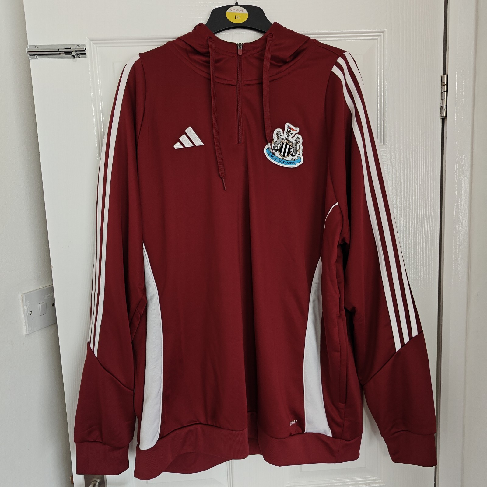 Newcastle United Training Hoodie 2XL XXL worn once for sale on Ebay