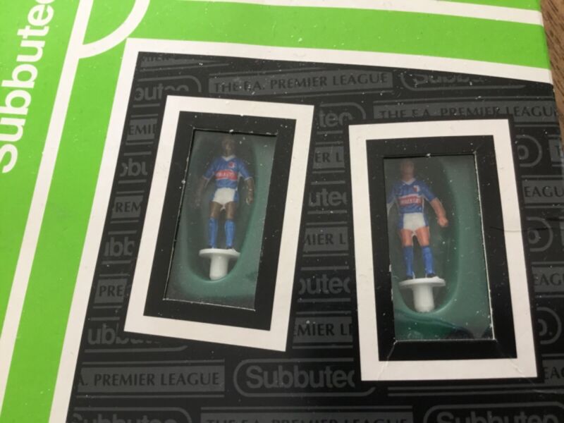 Subbuteo lw team ref 63134 LEICESTER CITY - Walkers Crisps kit in PL Box for sale on Ebay