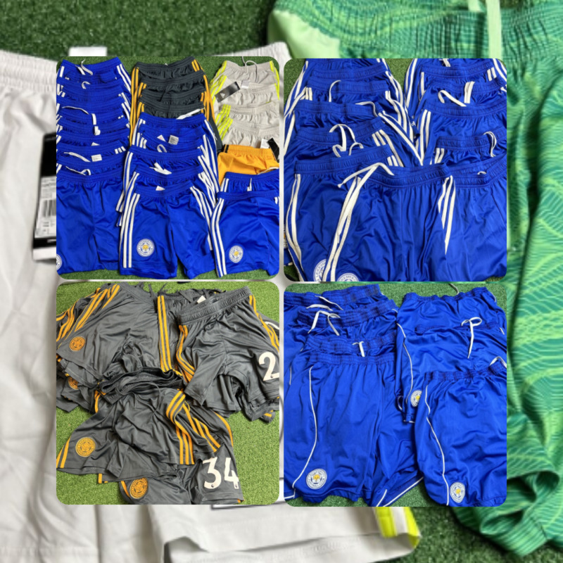 90+ Pairs Of Leicester City Shorts - All Adult Sizes - Some PL2 Player Shorts for sale on Ebay