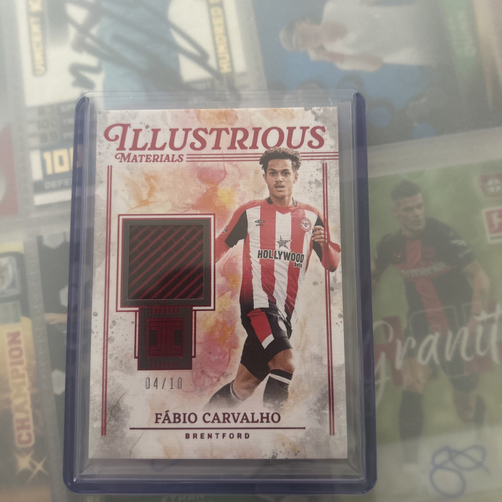 Fabio Carvalho 4/10 Patch - Illustrious Materials - Brentford Impeccable 2024/25 for sale on Ebay