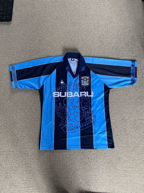 COVENTRY CITY HOME SHIRT - 1997-98 - 42-44” for sale on Ebay