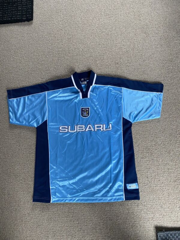 COVENTRY CITY HOME SHIRT - 2002-03 - 42-44” for sale on Ebay