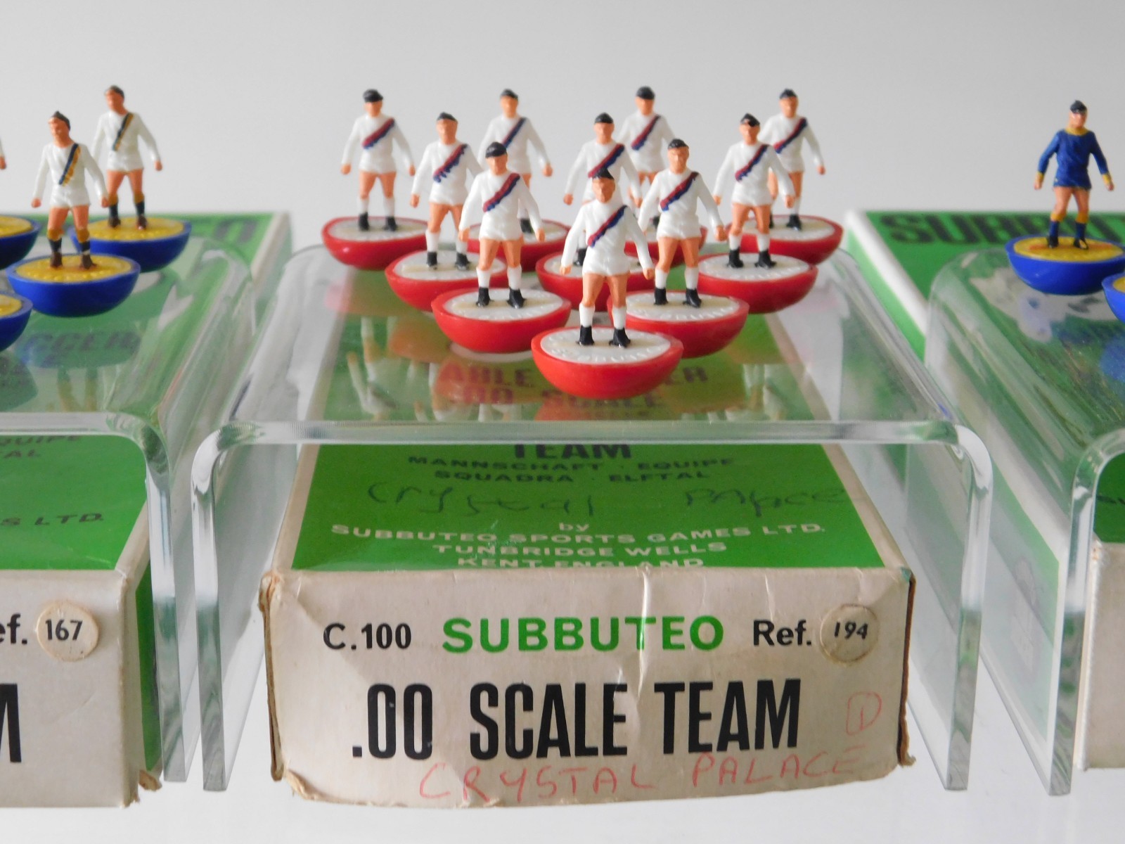 70's VINTAGE SUBBUTEO - CLASSIC ORIGINAL HEAVYWEIGHT  TEAM - CRYSTAL PALACE #194 for sale on Ebay