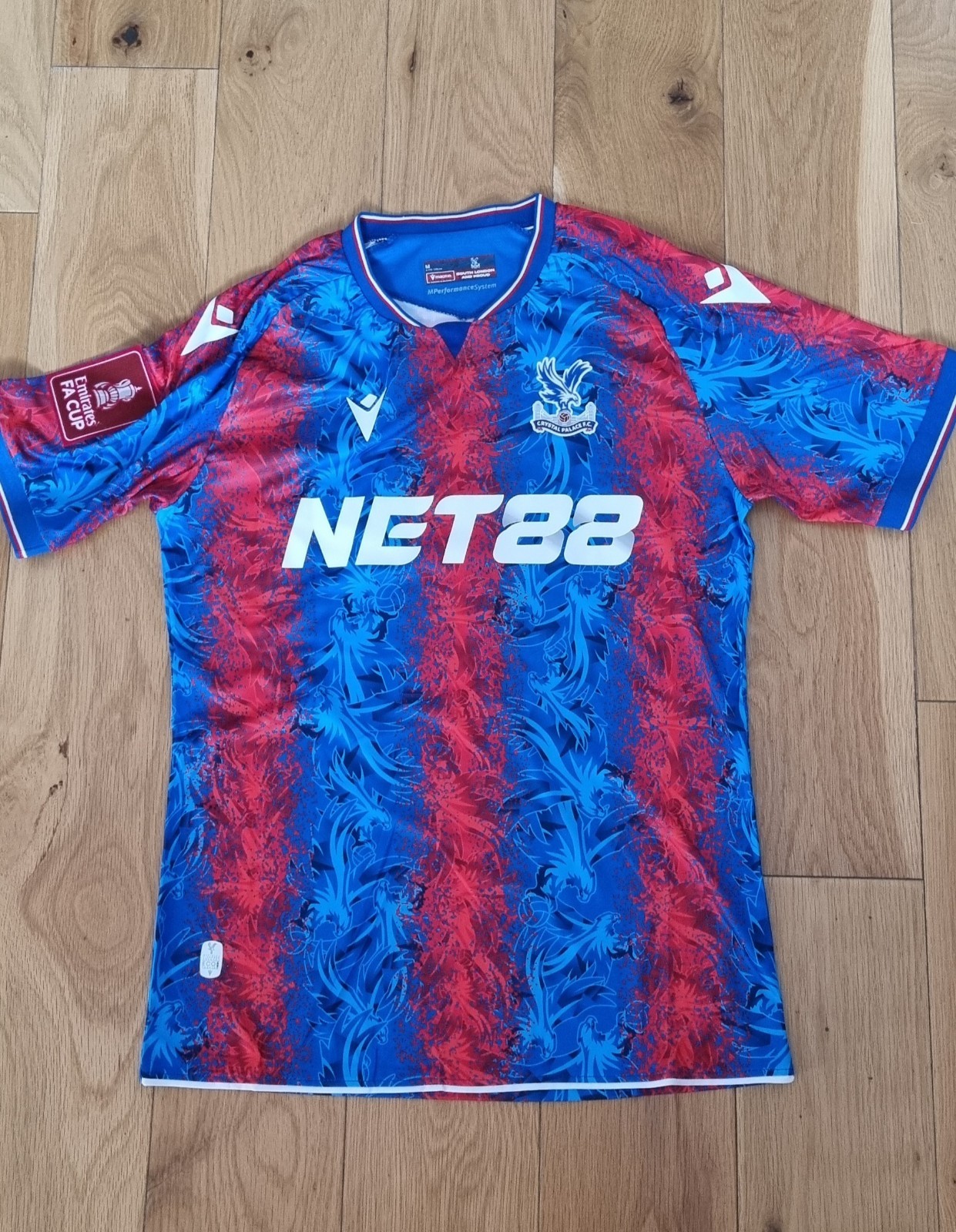 Crystal Palace Fc FA Cup Winners Shirt  (EZE 10) Size Medium. for sale on Ebay