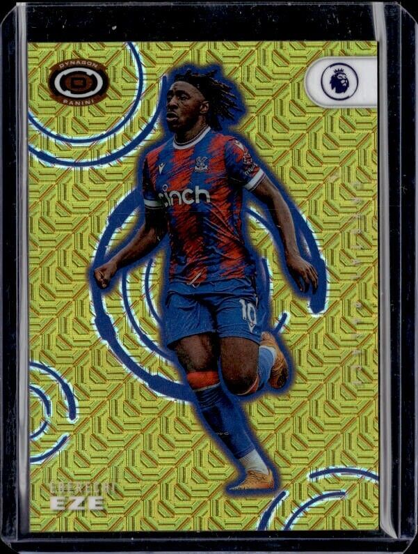 PANINI  CHRONICLES TMALL 22-23 EBERECHI EZE CRYSTAL PALACE GOLD DYNAGON 1/10 for sale on Ebay